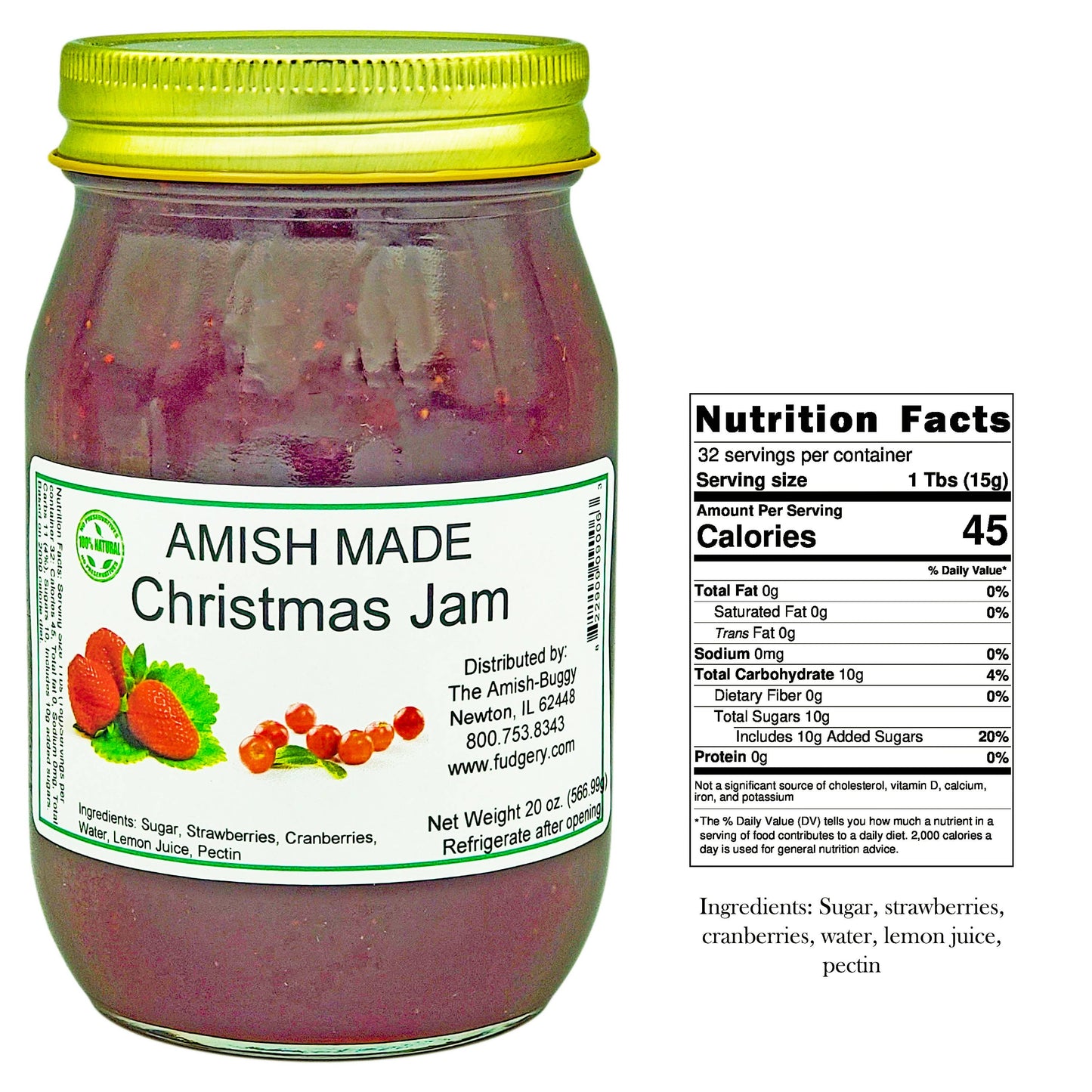 Amish Made Jams & Jellies