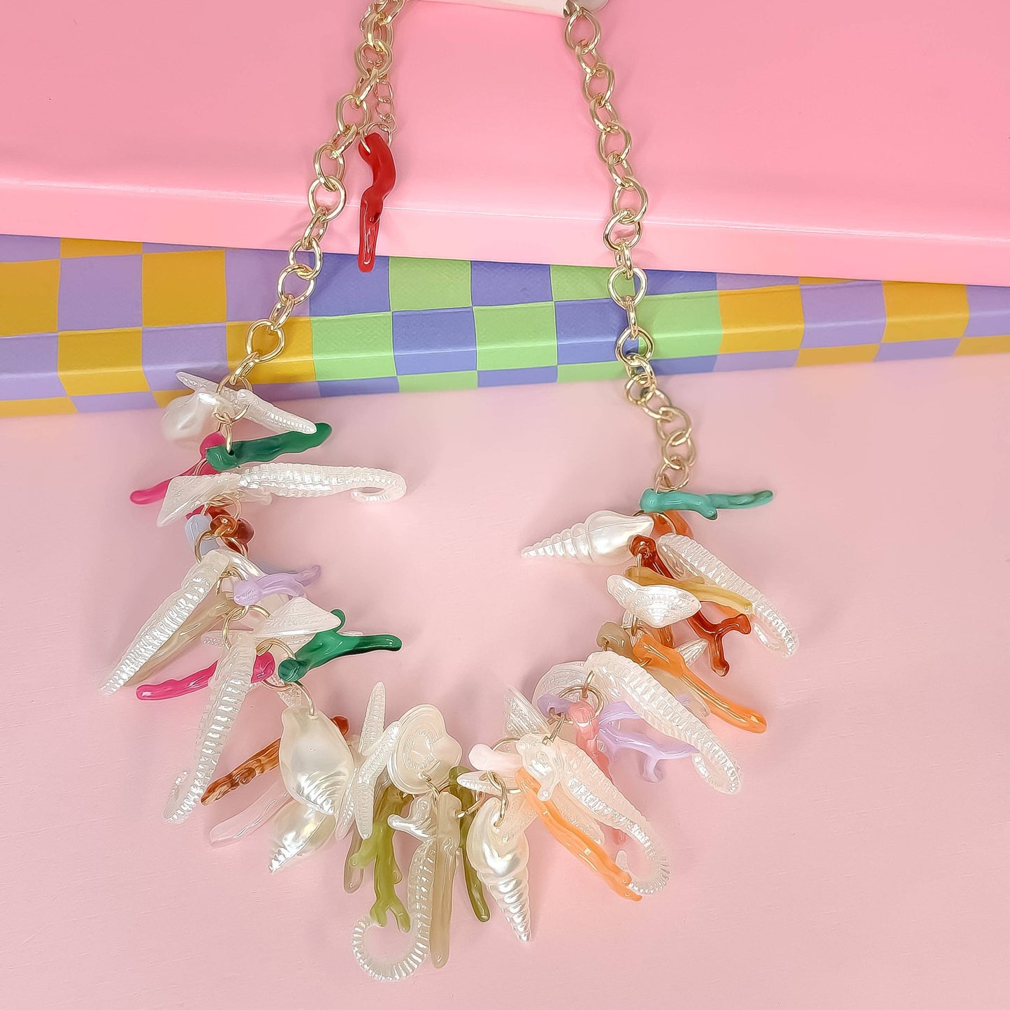 Treasure Jewels Ocean Parade Statement Necklace