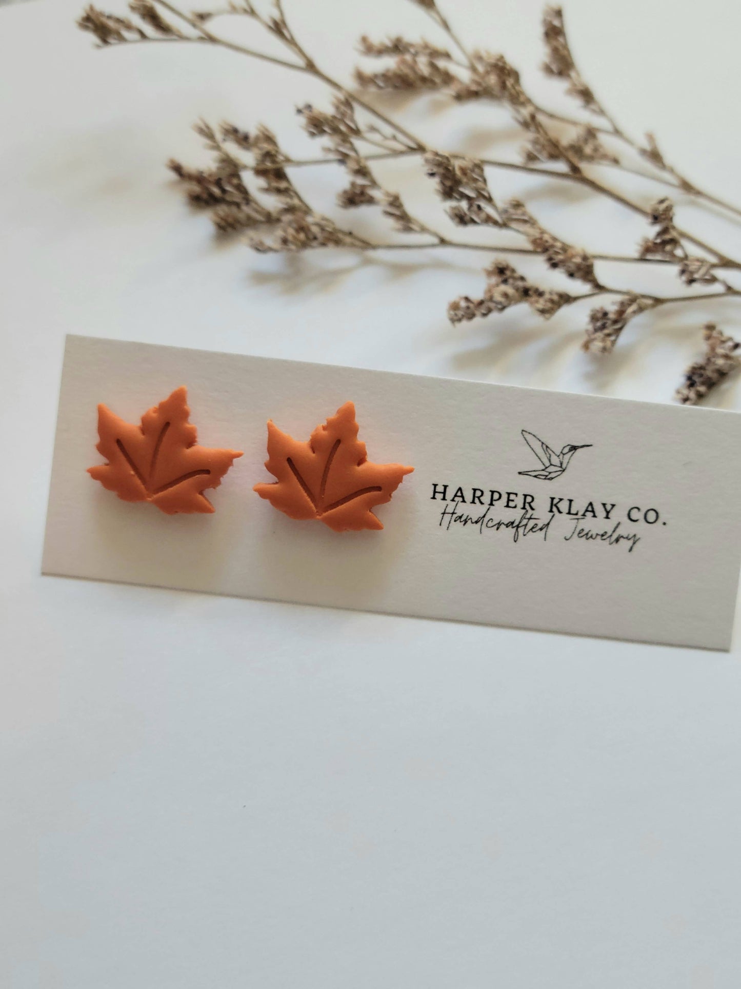 The Falling Leaves Sets - Fall Polymer Clay Earrings