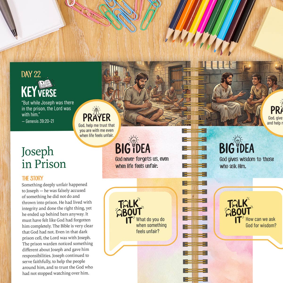 The Bible in a Year for Kids – 52-Week Bible Study
