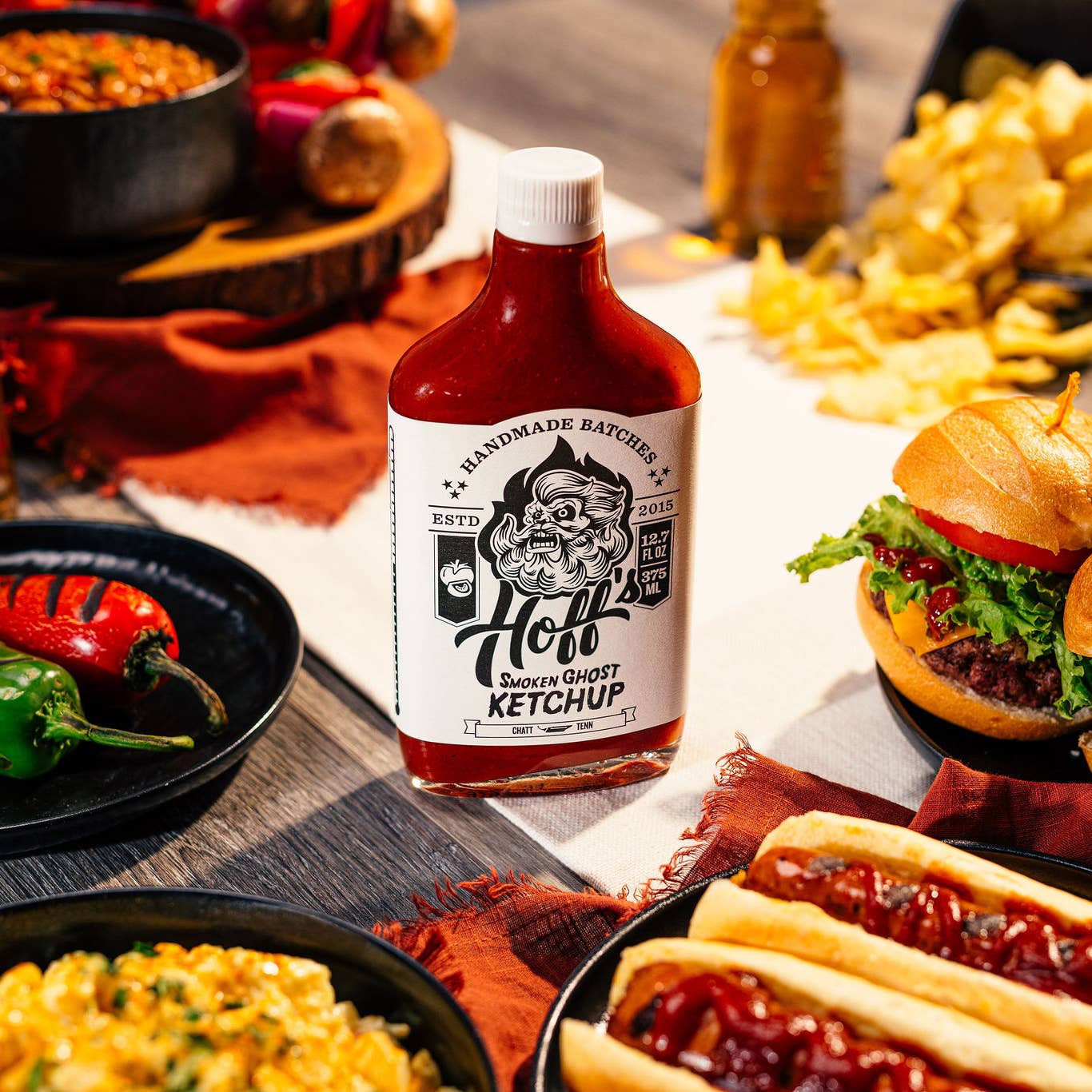 Smoken Ghost Ketchup - Hoff's Spicy Ketchup