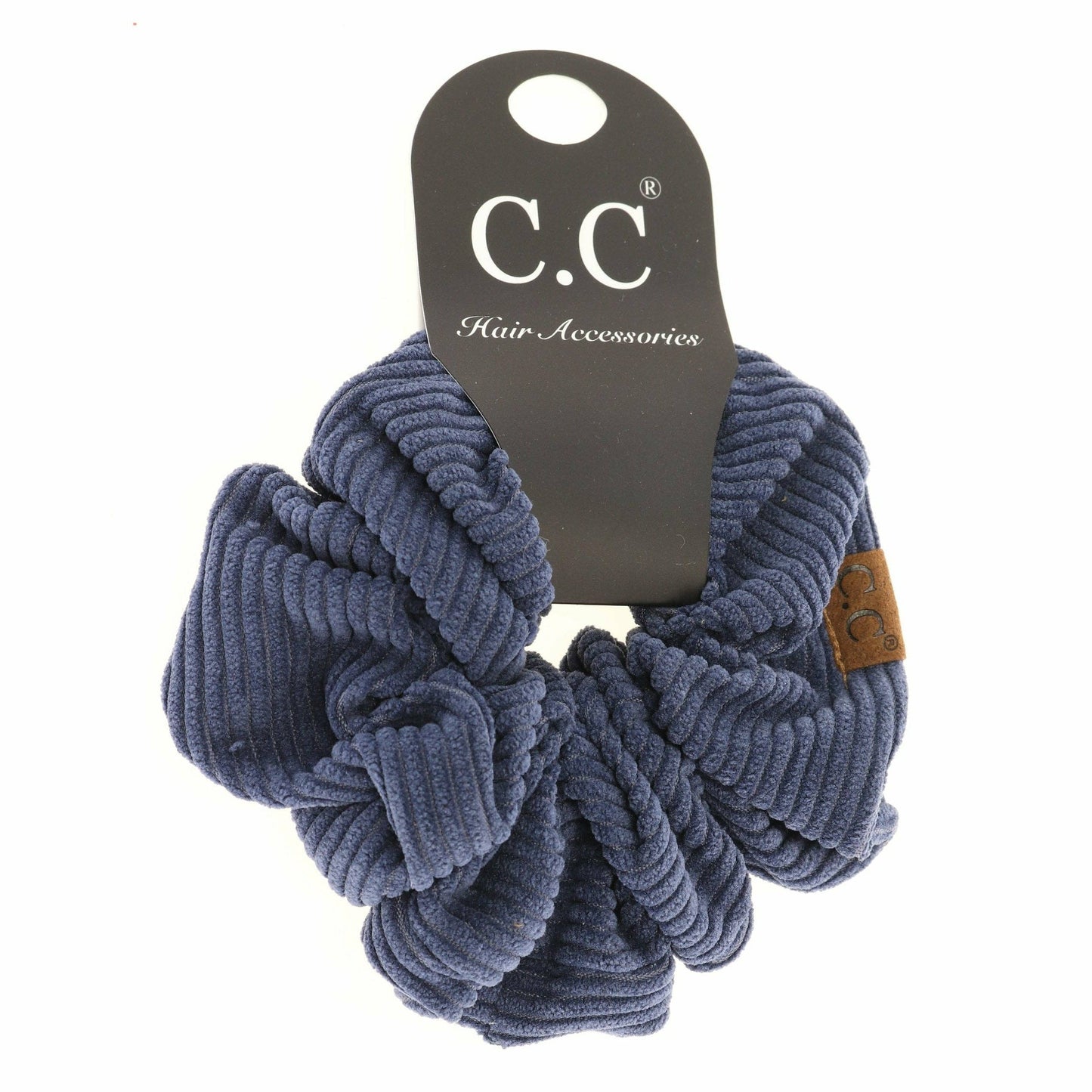 C.C Corduroy Ponytail Scrunchie for Women