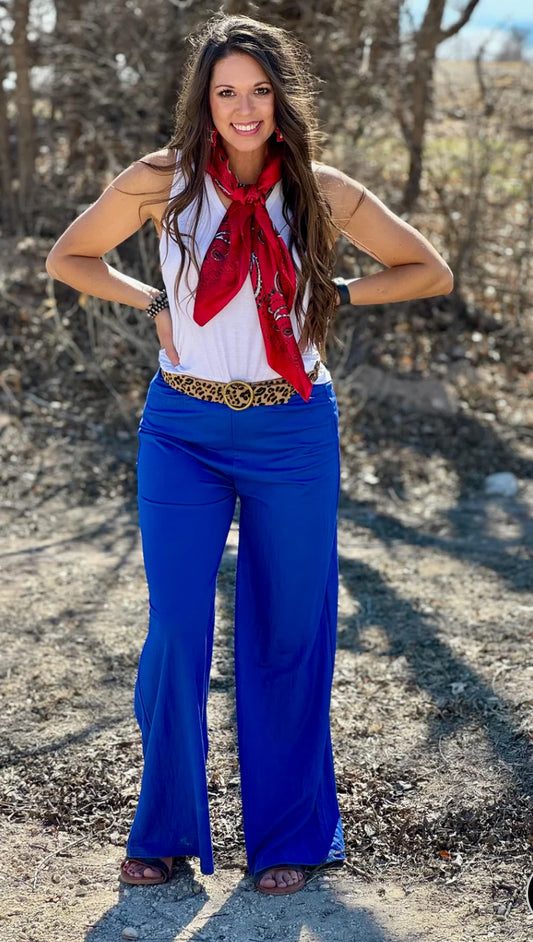 Macy Wide-Leg Palazzo Pant