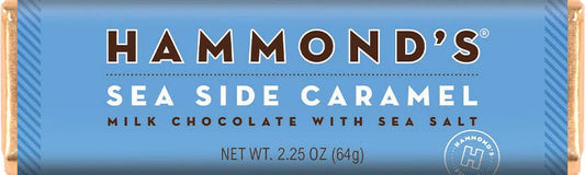 Natural Sea Side Caramel Milk Chocolate Candy Bar  2.25oz