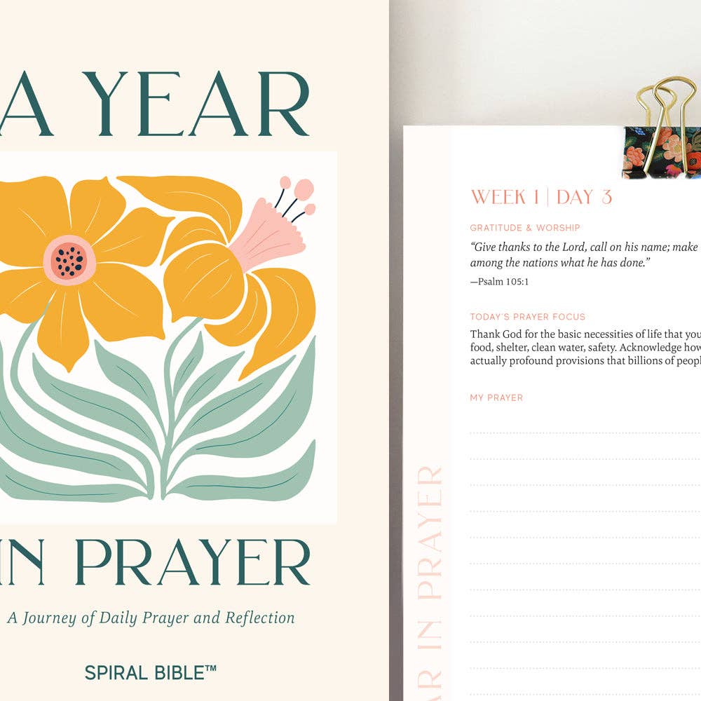 Spiral Bible- A Year In Prayer: A Journey of Daily Prayer and Reflection