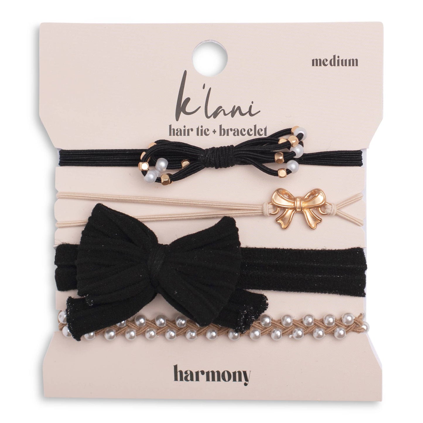 K’Lani Harmony hair tie & bracelet