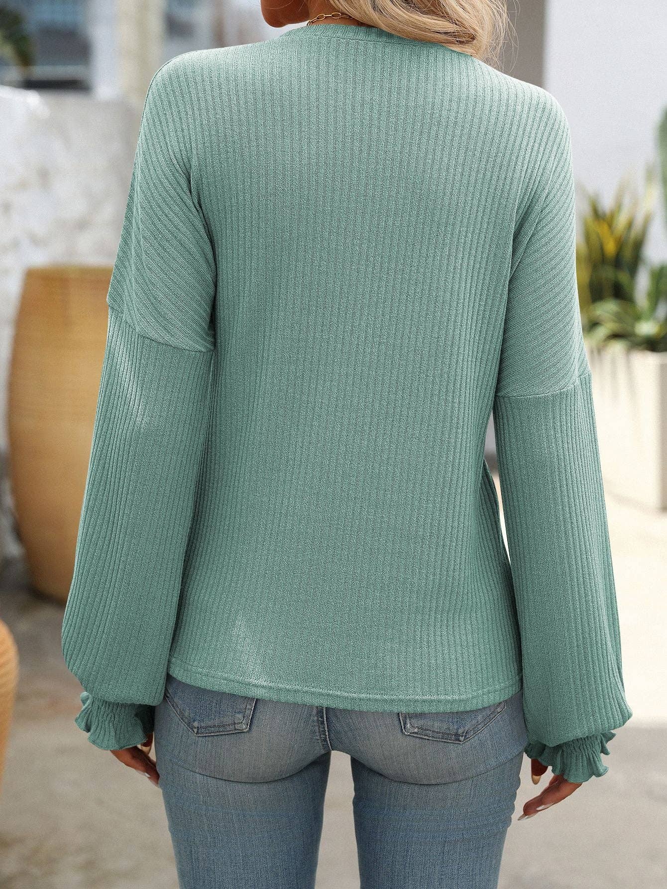 Casual Long-sleeved Sweater