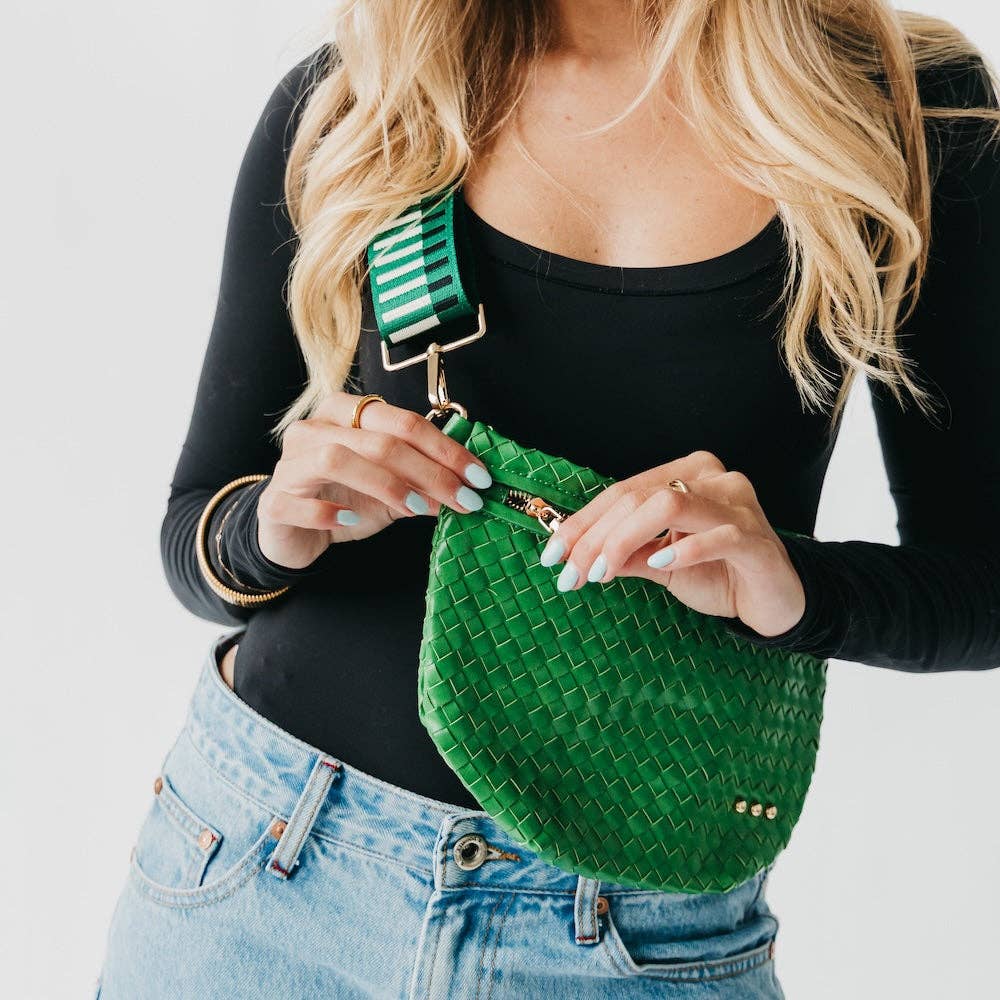 Pretty Simple Westlyn Woven Belt Bag Crossbody
