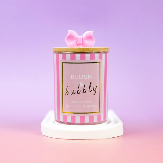A Cheerful Giver Blush & Bubbly 10oz Candle