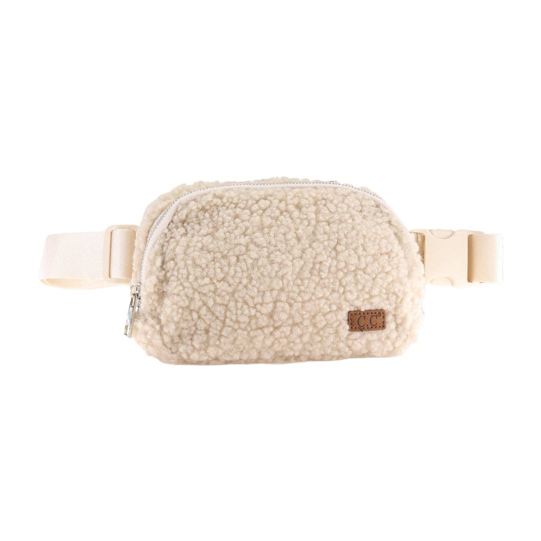 C.C Women's Sherpa Belt Bag