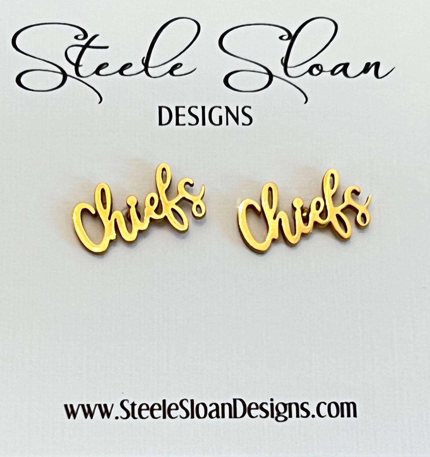 Chiefs Earrings