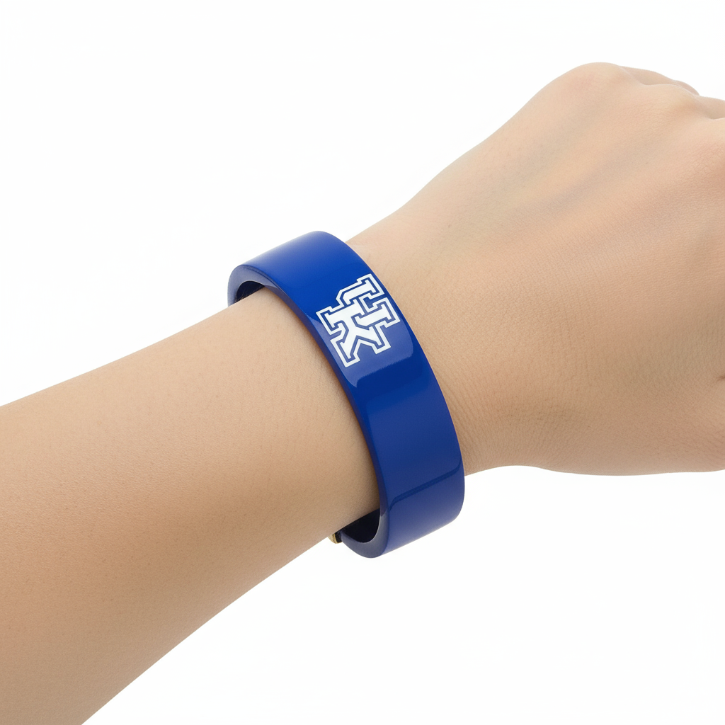 Kentucky Wildcats Resin Logo Cuff Bracelet