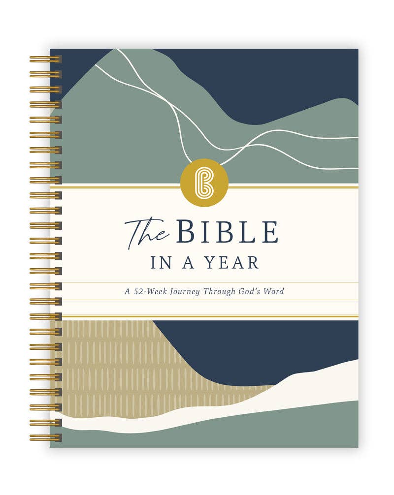 Spiral Bible-The Bible In A Year: A 52-Week Journey Through God's Word