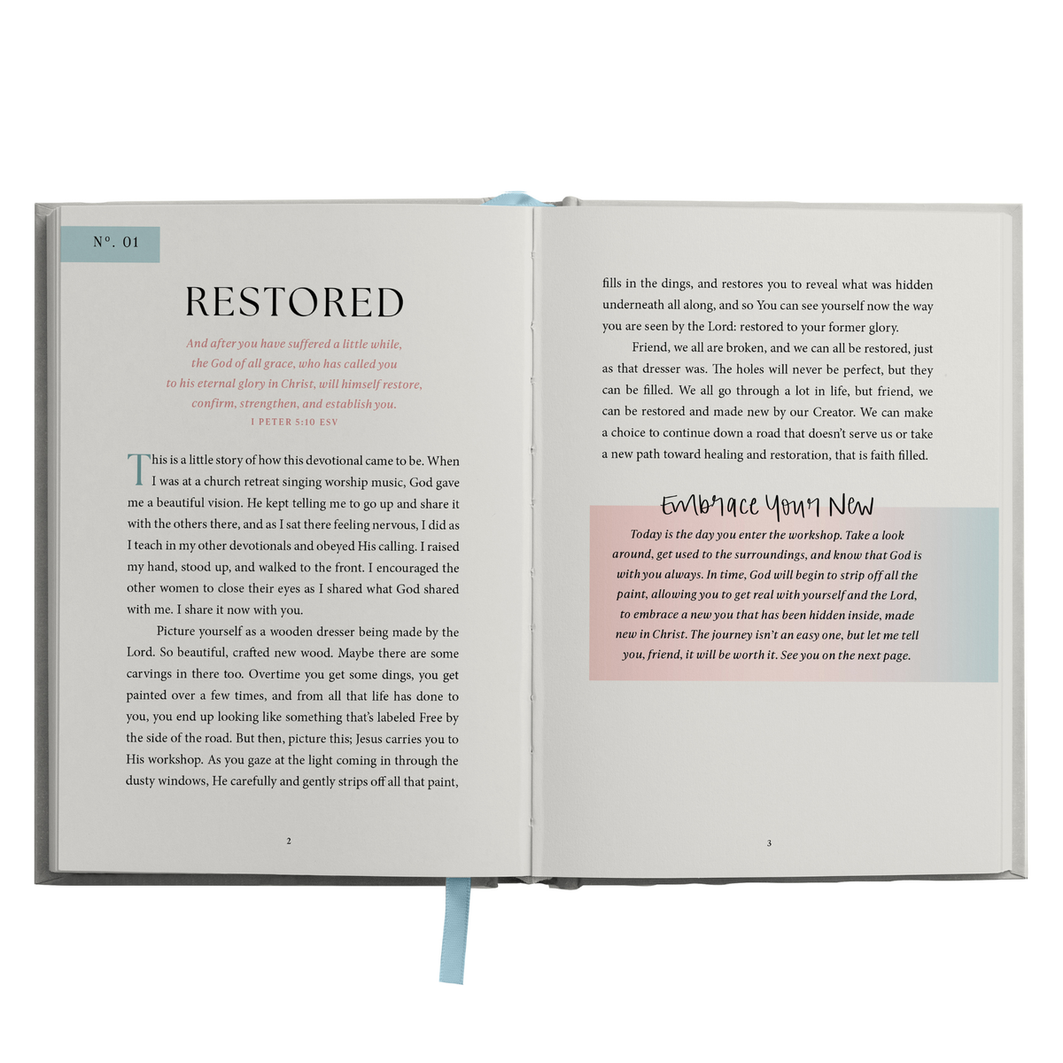 Embrace Your New – Christian Devotional Book