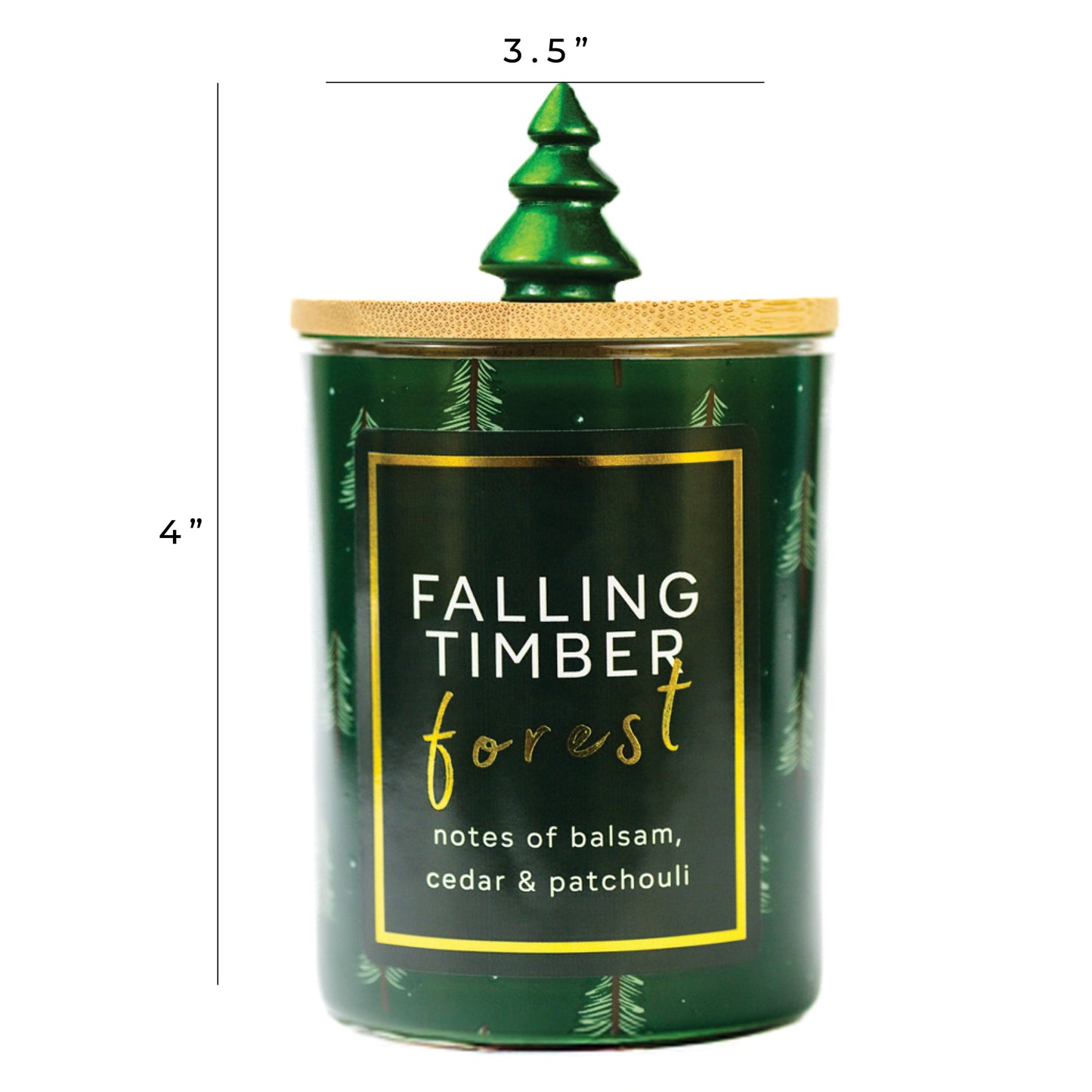 A Cheerful Giver Falling Timber Forest - Seasonal Candle