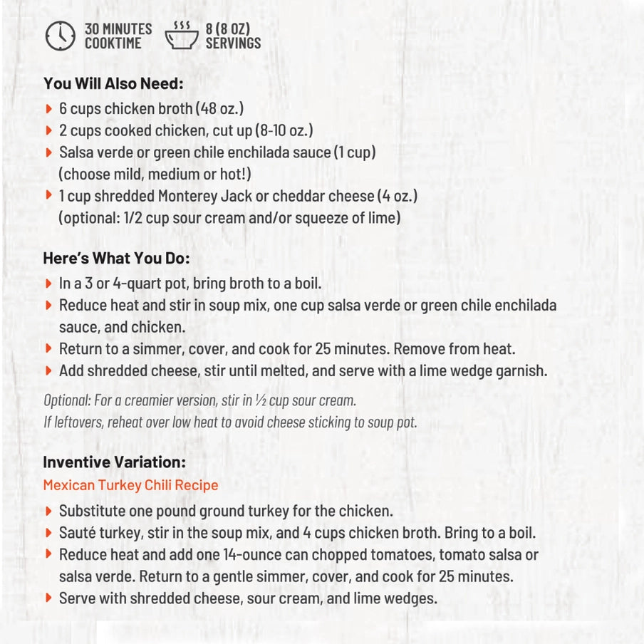 Anderson House Arizona Sunset Enchilada Soup Mix