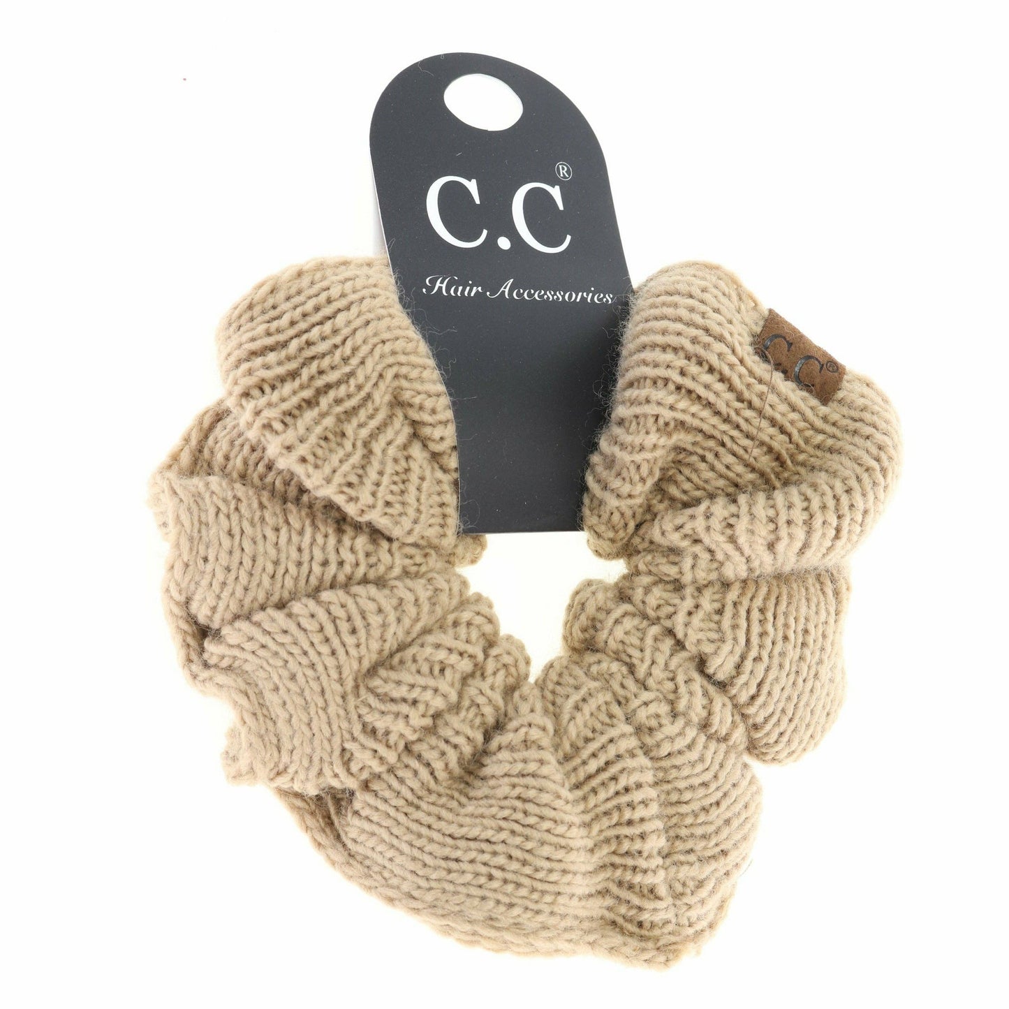 Solid Knit Ponytail C.C Women's Scrunchie