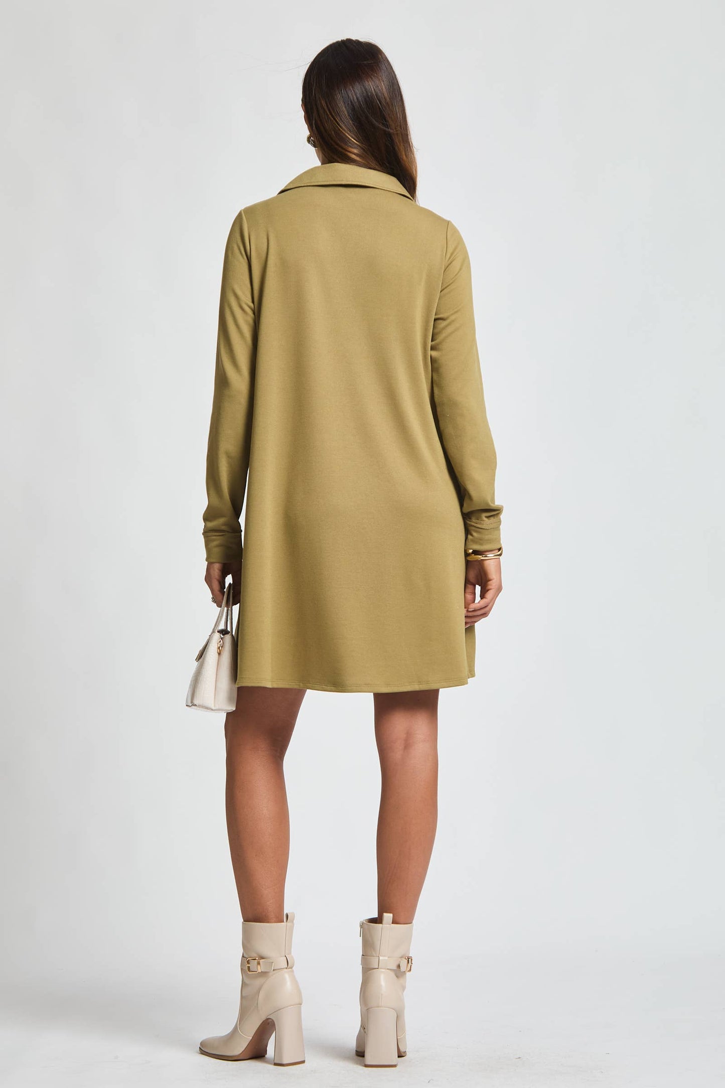 Dear Scarlett French Terry A Line Dress
