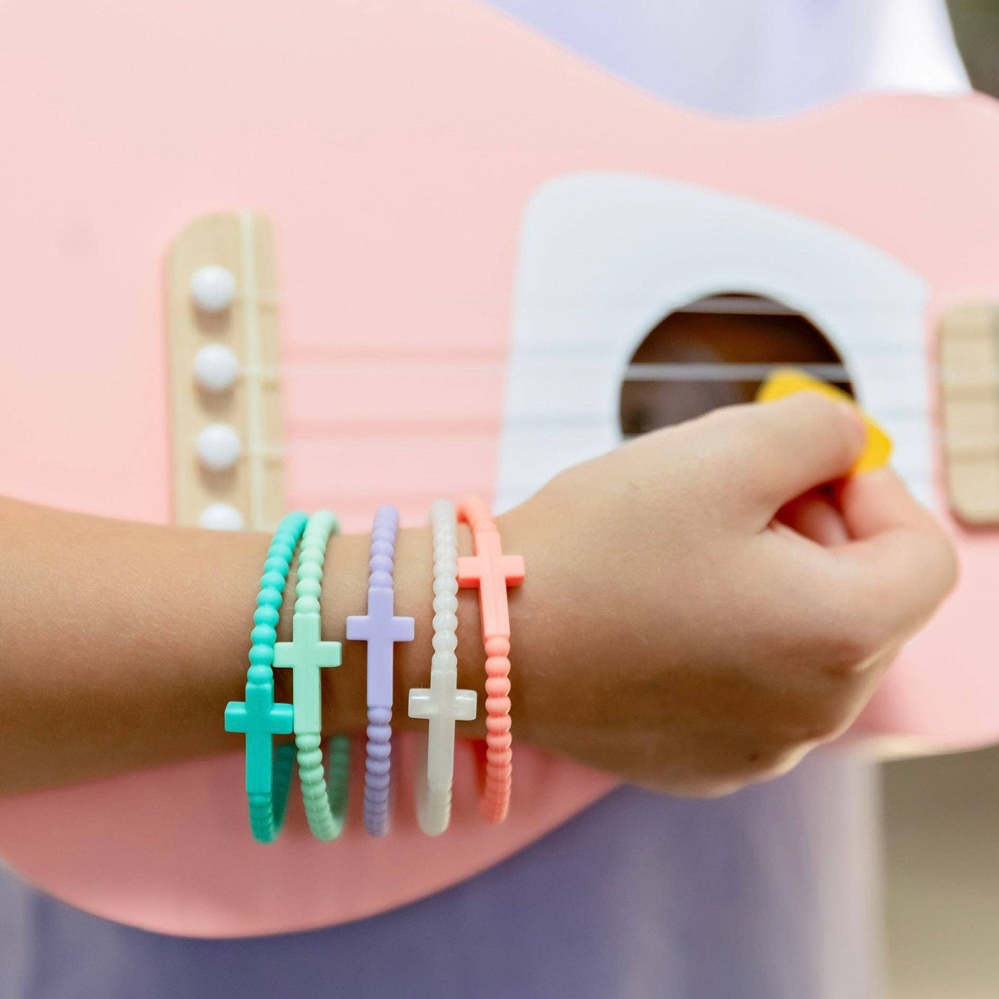 Ryan & Rose Silicone Jesus Bracelets