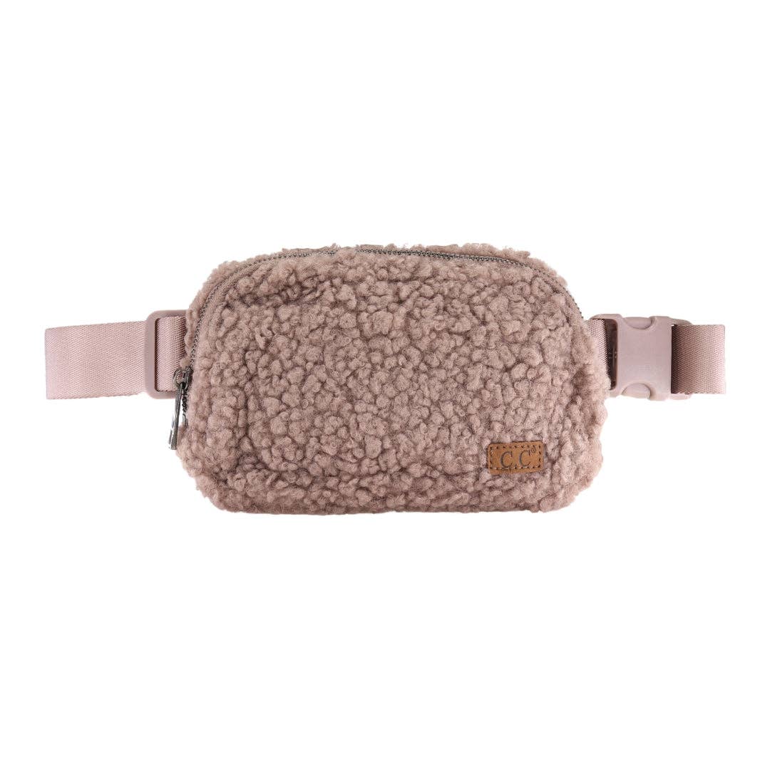 C.C Women's Sherpa Belt Bag