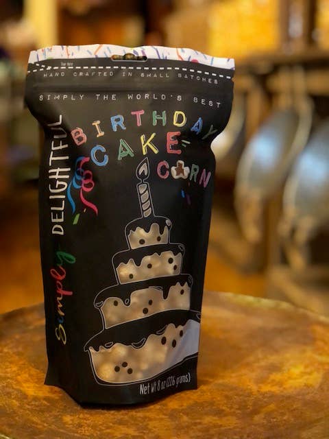 Simply Delightful Birthday Cake Popcorn