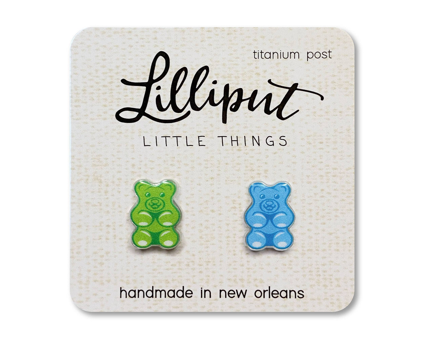 Lilliput Gummy Bear Earrings