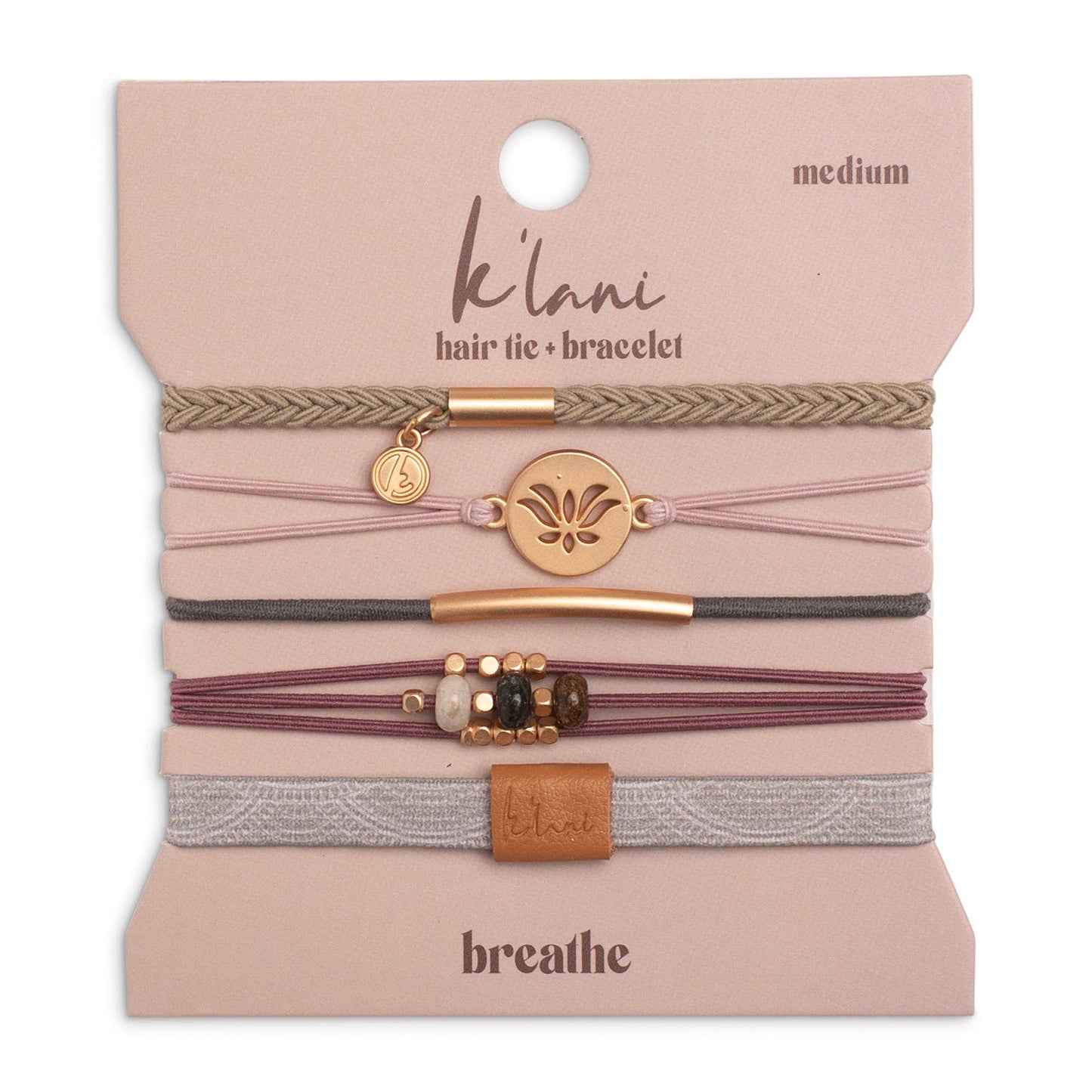 Breathe K’lani hair tie + bracelet