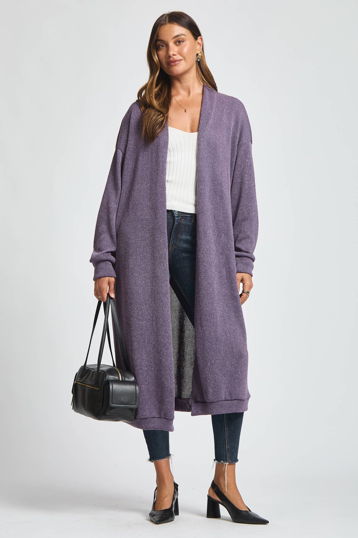 Dear Scarlett Relaxed Long Cardigan