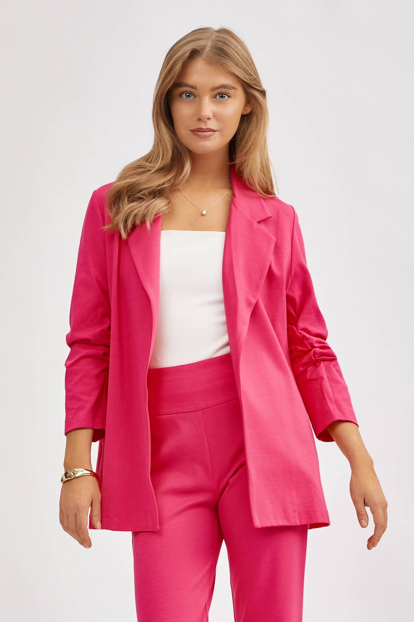 Dear Scarlett 3/4 Sleeve Blazer