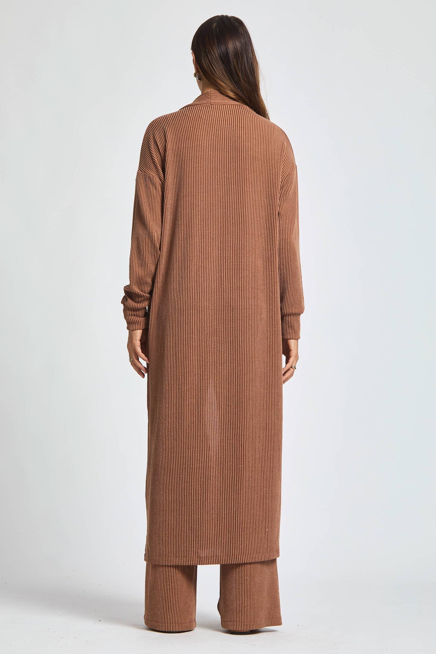 Dear Scarlett Longline Cardigan + Relaxed Pants Set