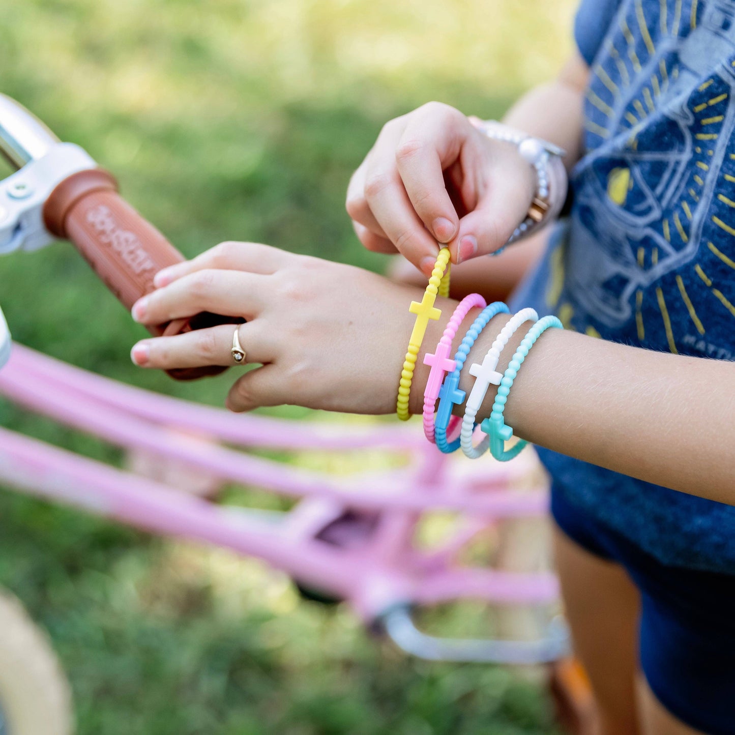 Ryan & Rose Silicone Jesus Bracelets