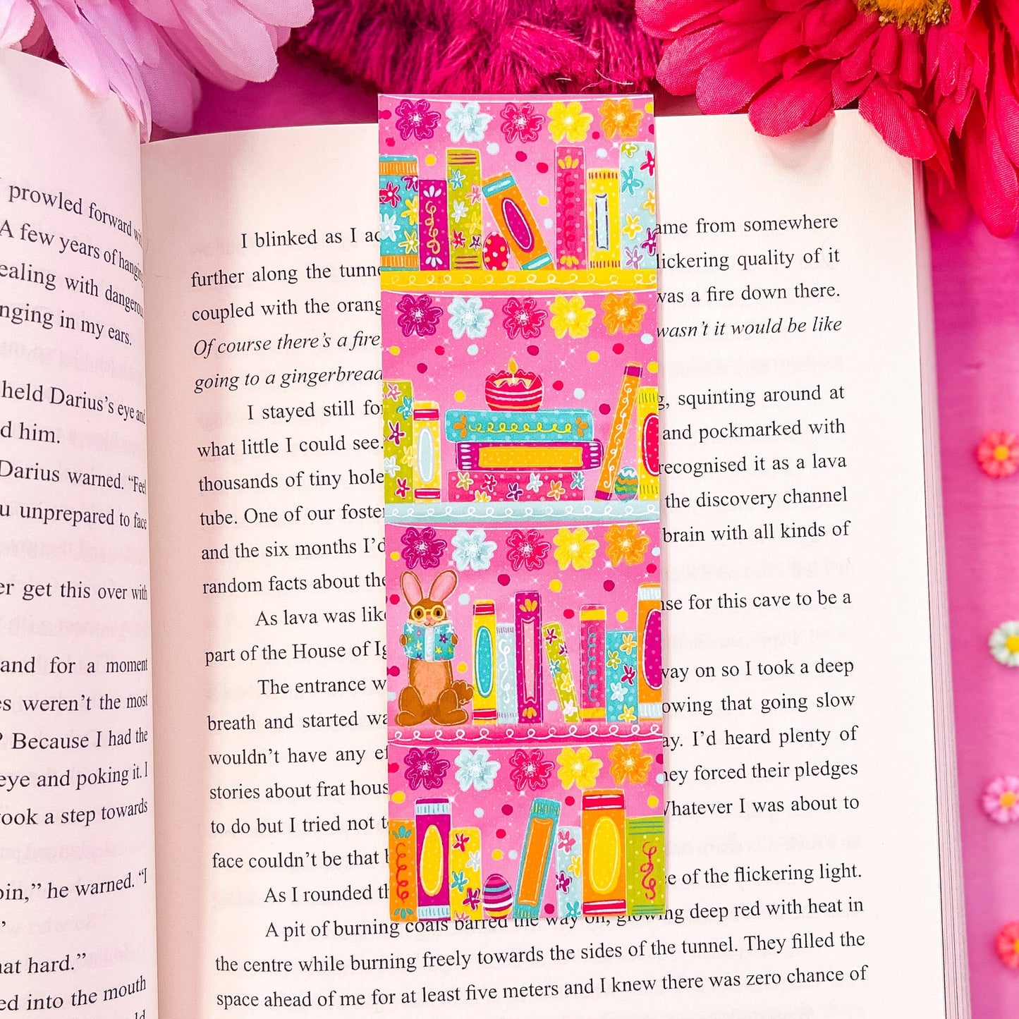 Spring Bookshelf Bookmark