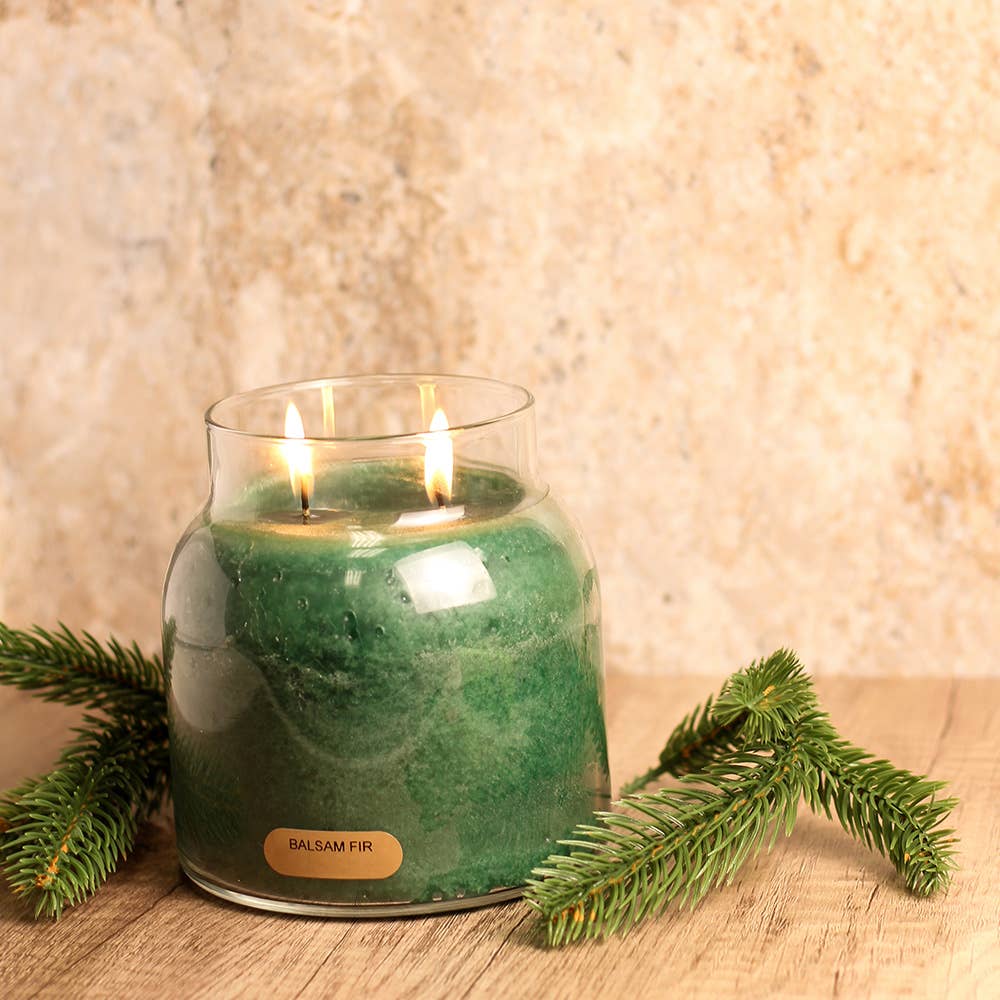 A Cheerful Giver Balsam Fir 34 oz Papa Candle