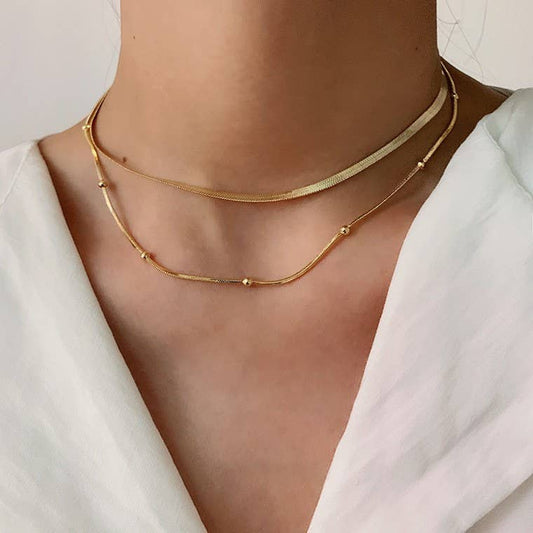 Layered Gold Necklace