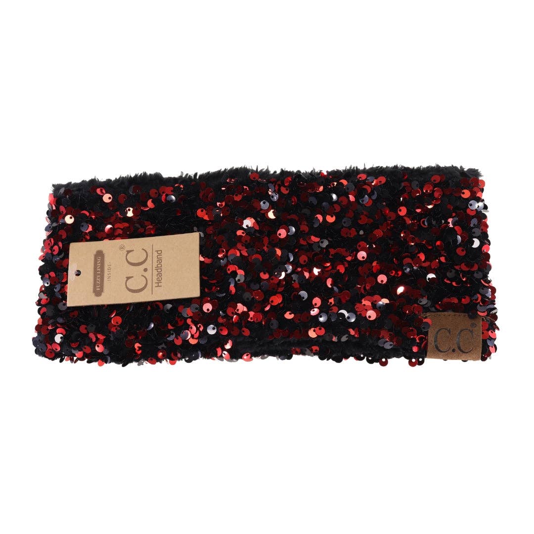 Cluster Sequin Head Wrap