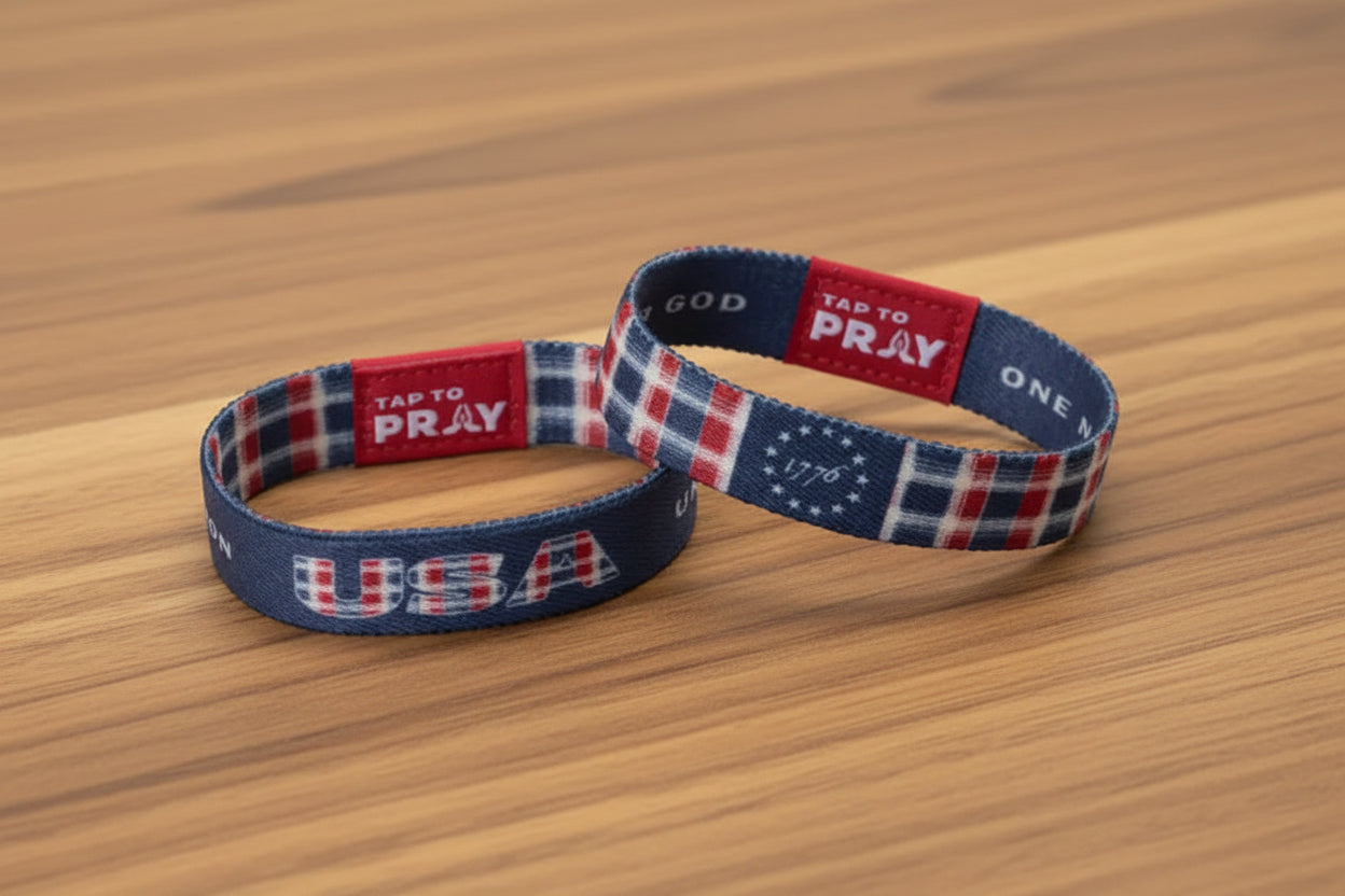 New Spring Versible Tap To Pray Wristbands