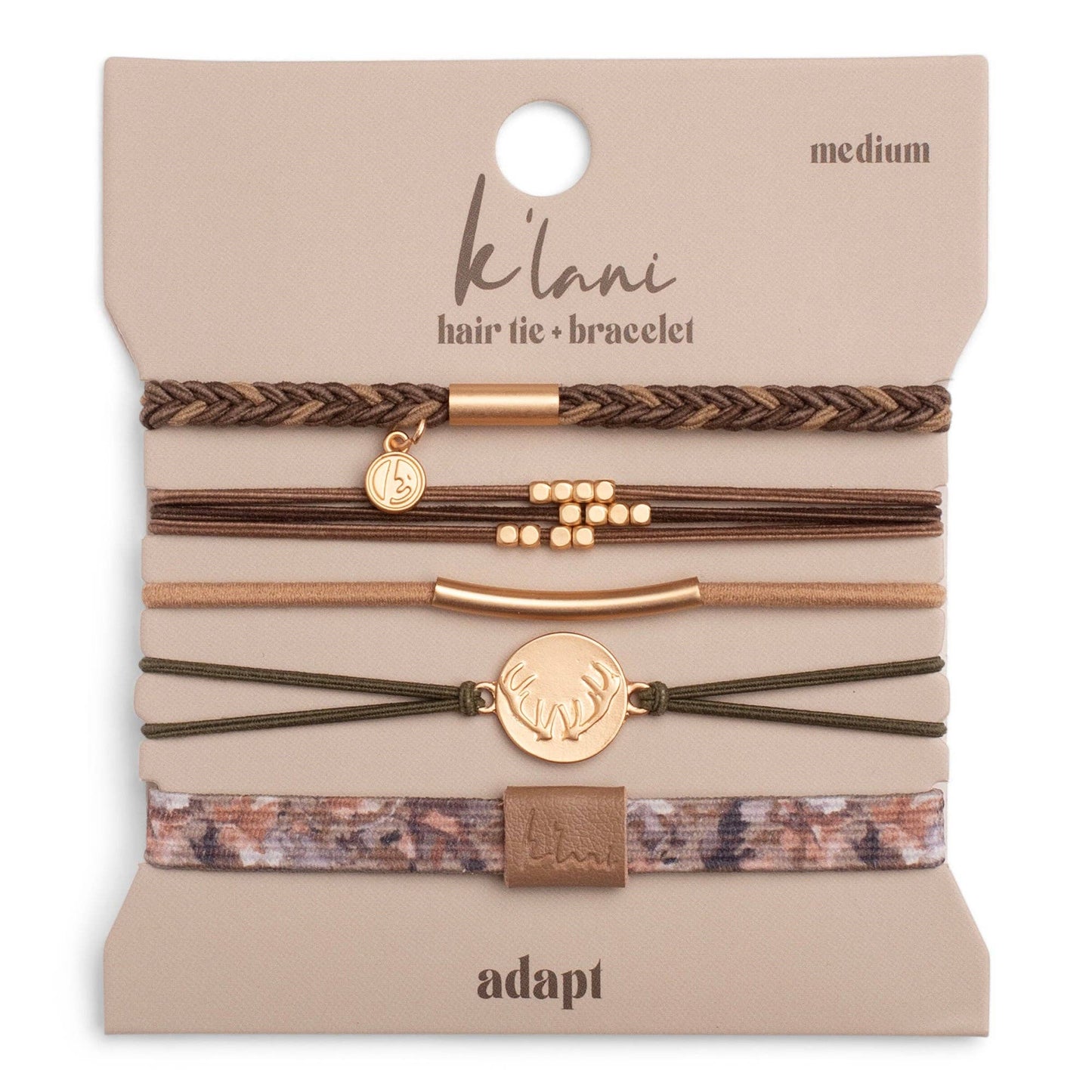 K'Lani Adapt Hair Tie & Bracelet Set