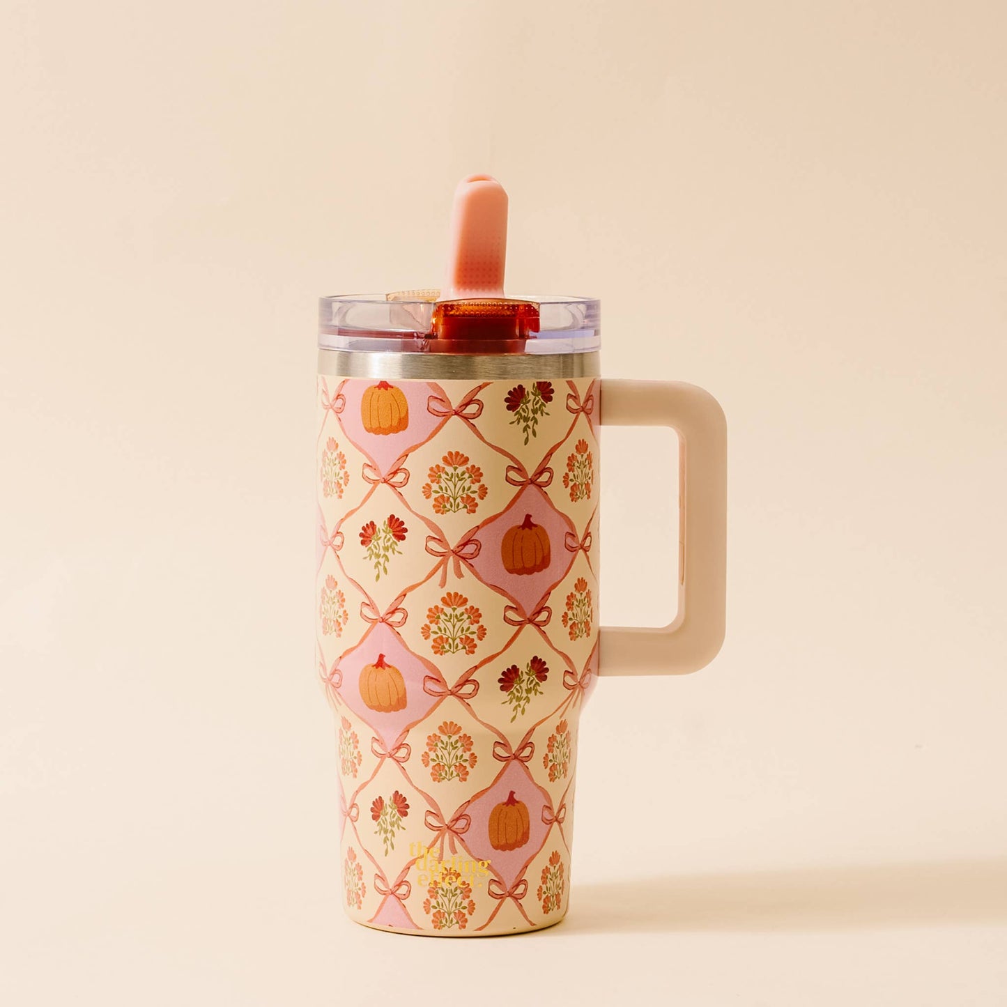 The Darling Effect Patchwork Pumpkins 20 oz Tumbler