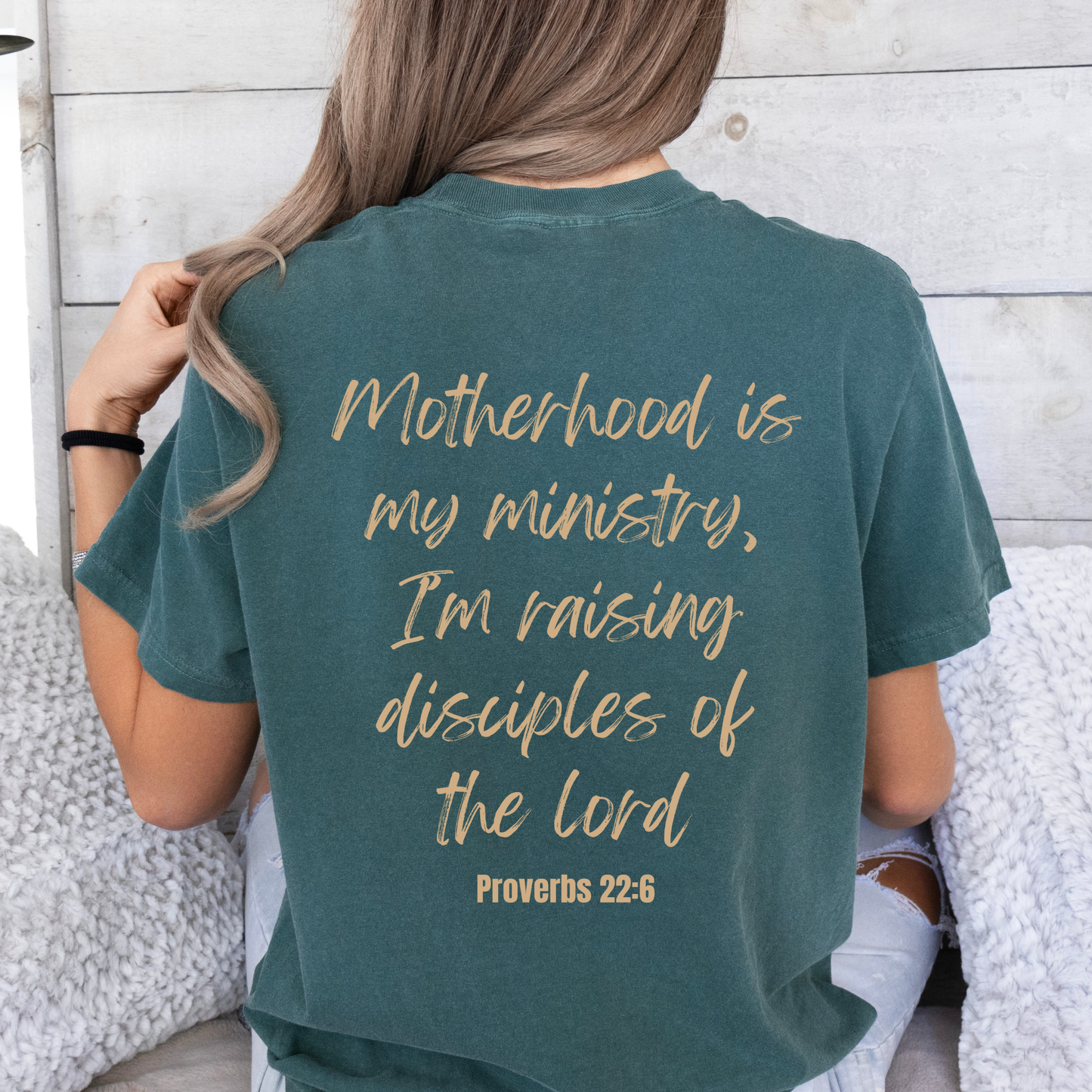 Motherhood is Kingdom Work Graphic Tee