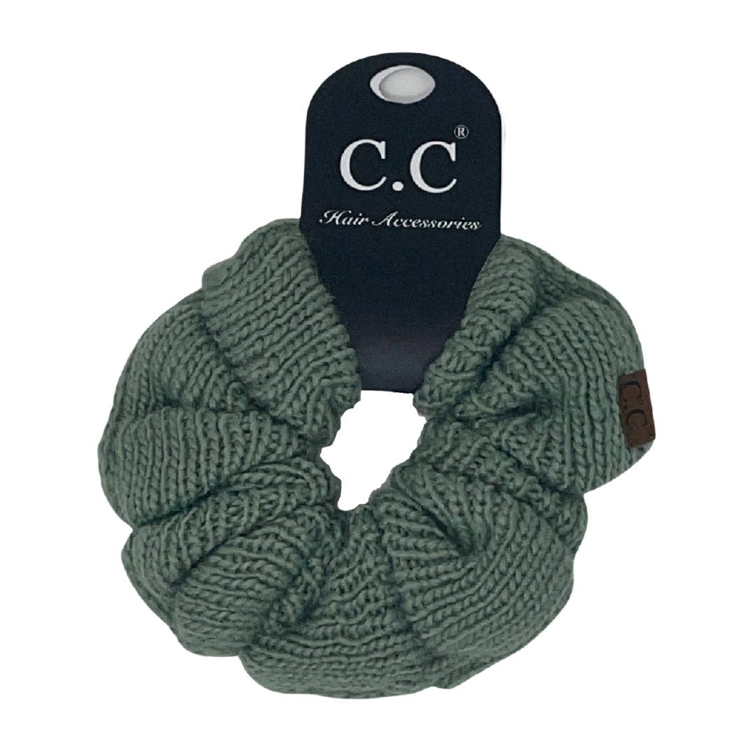 Solid Knit Ponytail C.C Women's Scrunchie