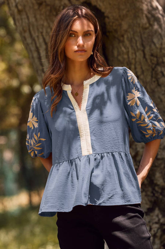 Oddi Airflow Peplum Blouse