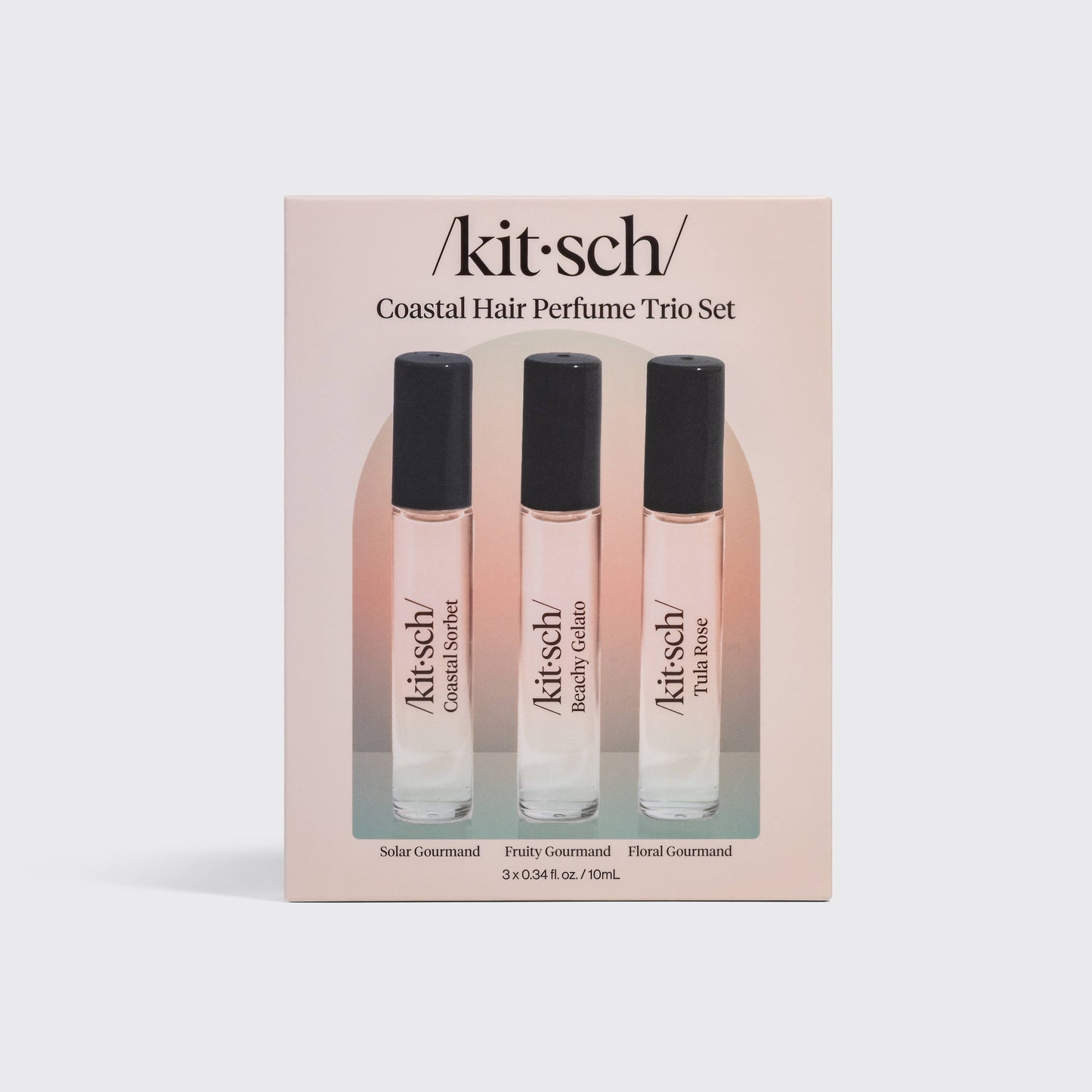 Kitsch Hair Perfume Trio Set - Tula Rose, Beachy Gelato, Coastal