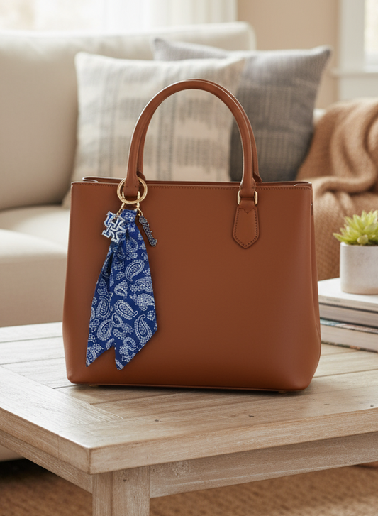 Kentucky Wildcats Logo Bandana Bag Charm