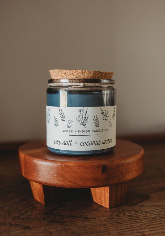 Sea Salt + Coconut Water Soy Candle