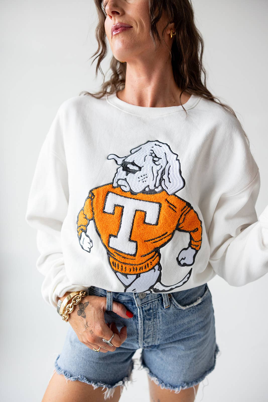 Gameday Social Chenille Tennessee Mascot Comfort Crew