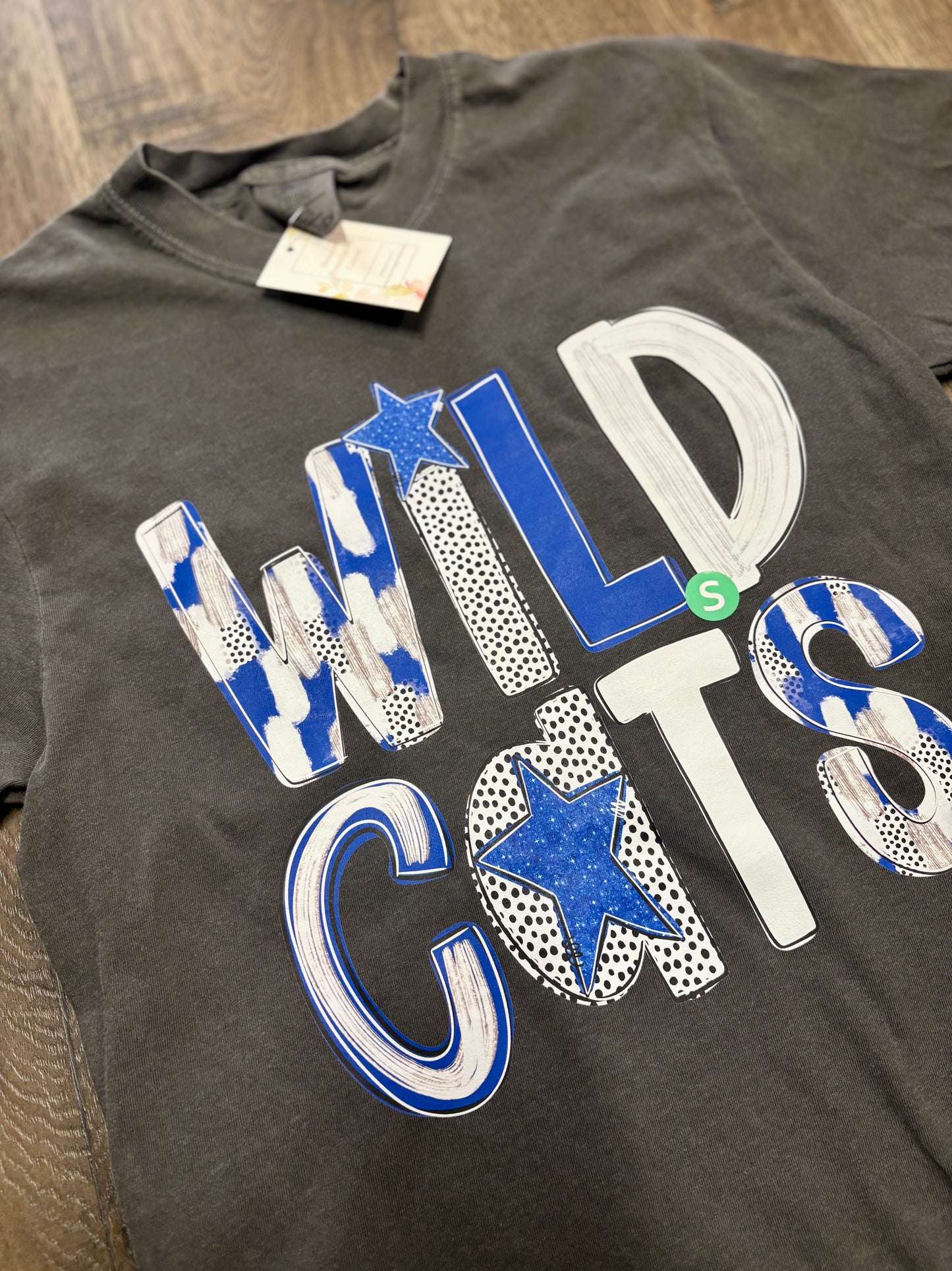 Playful Wildcats Graphic T-Shirt