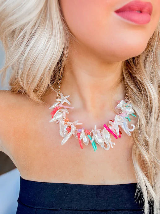 Treasure Jewels Ocean Parade Statement Necklace