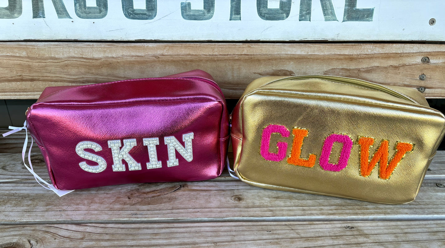 “Skin” Cosmetic Makeup Bag