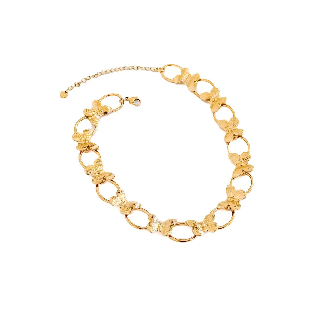 Beatrice Butterfly Chain Necklace