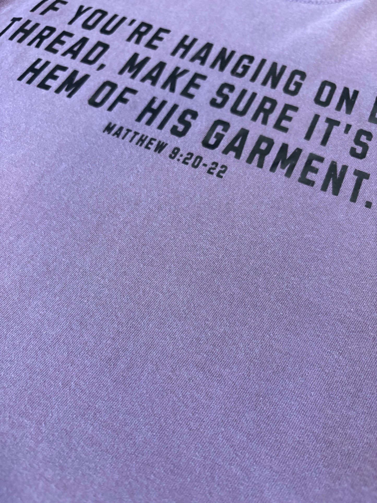 Hanging By The Hem Graphic Shirt